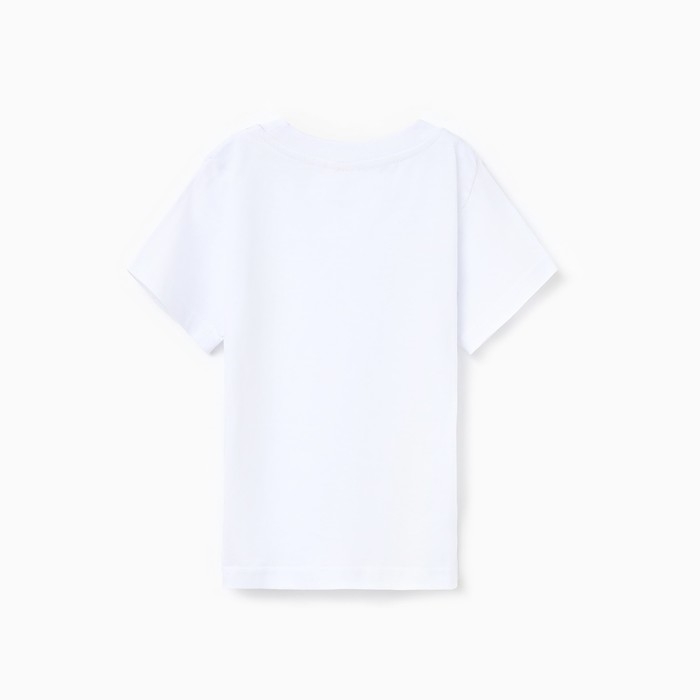 Футболка детская, цвет белый, рост 98 см