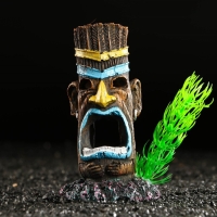 Декор для аквариума "Маска", 7 х 6 х 12 см Декор для аквариума "Маска", 7 х 6 х 12 см