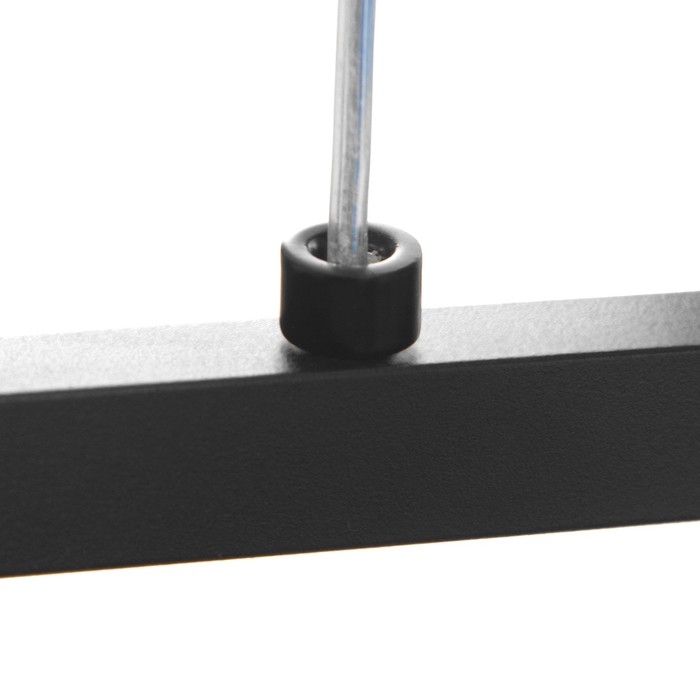 Светильник "Вихрь" LED 38Вт 6000К чёрный 100х18-110 см