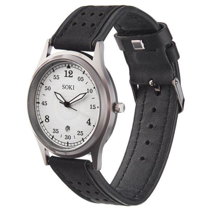 Часы наручные, d-4.2 см, ремешок l-23 см, ширина-2.2 см, светящиеся стрелки Часы наручные, d-4.2 см, ремешок l-23 см, ширина-2.2 см, светящиеся стрелки