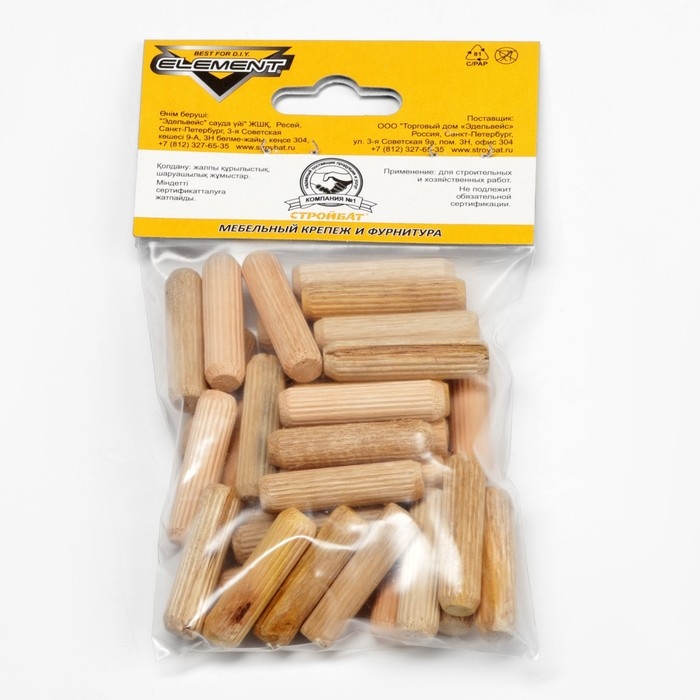 Мебельный шкант Element, 10х40 мм, 35 шт Мебельный шкант Element, 10х40 мм, 35 шт