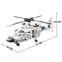 Конструктор Спецназ «Штурмовой вертолёт», 745 деталей Конструктор Спецназ «Штурмовой вертолёт», 745 деталей