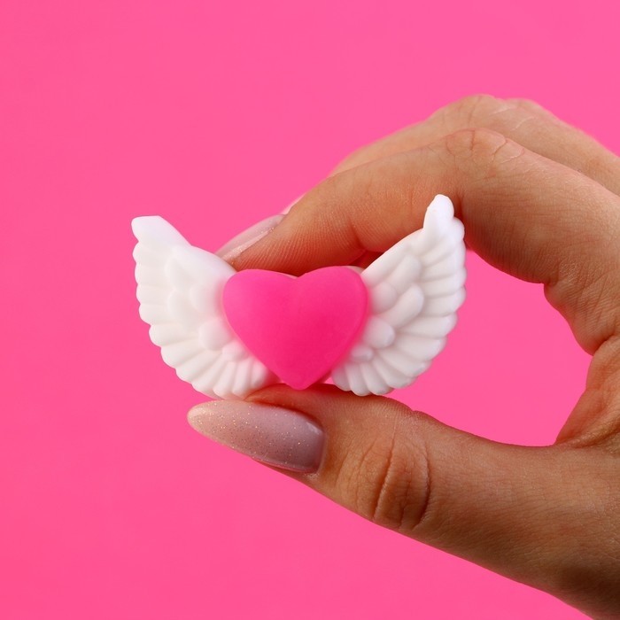 Мялка антистресс &laquo;Любимой подружке&raquo;, сердце, 5 х 3 см.