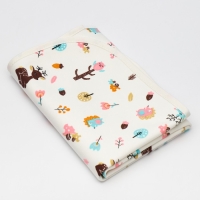 Пеленка на непромокаемой основе, 50х70 см &laquo;Оленята&raquo;