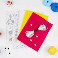 Игрушка из фетра &laquo;Единорог в платье&raquo;