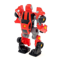 Конструктор-машина &laquo;Мега робот&raquo;, 3 в 1, со световым шуруповёртом, работает от батареек