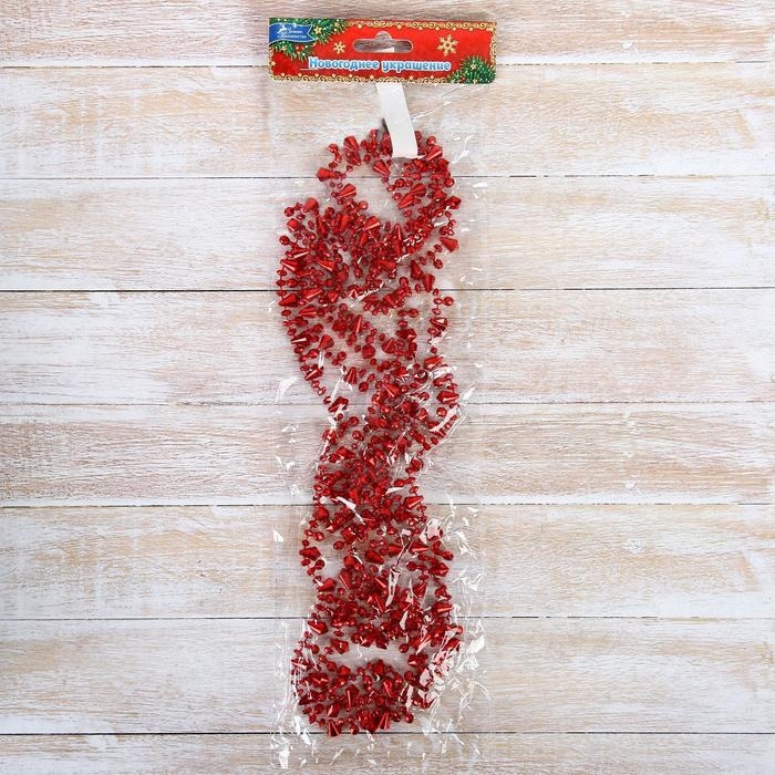 Бусы на ёлку 2,7 м Бусы на ёлку 2,7 м "Кристаллики" микс