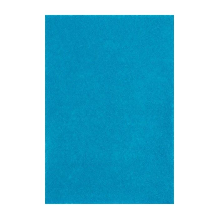 Фетр цветной набор, толщина-1 мм, формат А4, мягкий, 10 листов, 10 цветов, морские цвета