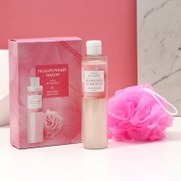 Подарочный набор косметики «Моменты нежности», гель для душа 250 мл и мочалка, ЧИСТОЕ СЧАСТЬЕ Подарочный набор косметики «Моменты нежности», гель для душа 250 мл и мочалка, ЧИСТОЕ СЧАСТЬЕ