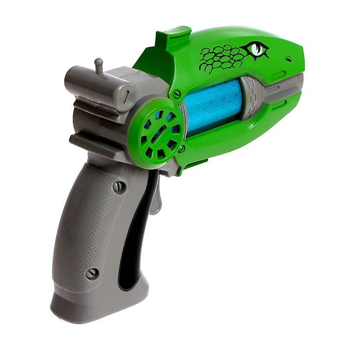 Пистолет-проектор &laquo;Динозавры&raquo;, световые и звуковые эффекты