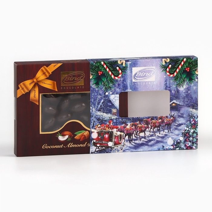 Шоколадное драже Шоколадное драже "Миндаль в шоколаде" со вкусом кокоса, 100 г