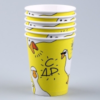 Набор бумажной посуды «Гуси»: 6 тарелок, 1 гирлянда, 6 стаканов, 6 колпаков Набор бумажной посуды «Гуси»: 6 тарелок, 1 гирлянда, 6 стаканов, 6 колпаков