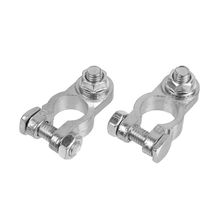 Клемма АКБ универсальная, набор 2 шт, K-007 Клемма АКБ универсальная, набор 2 шт, K-007