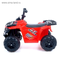 Электромобиль &laquo;Квадрик&raquo;, цвет красный