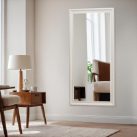 Зеркало настенное &laquo;Верона&raquo;, белое, 60х120 см, рама пластик, 60 мм