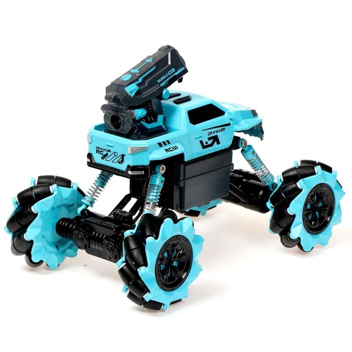Джип радиоуправляемый &laquo;Краулер&raquo;, пускает мыльные пузыри, 4WD, полный привод, работает от аккумулятора