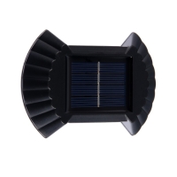 Садовый светильник на солнечной батарее &laquo;Ракушка&raquo;, 10 &times; 7.5 &times; 2 см, 8 LED, свечение тёплое белое