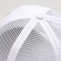 Кепка детская для девочки с сеткой &laquo;Аниме&raquo;, цвет белый, р-р 52-54, 5-7 лет