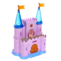 Замок для кукол, с фигурками, свет, звук, с аксессуарами Замок для кукол, с фигурками, свет, звук, с аксессуарами