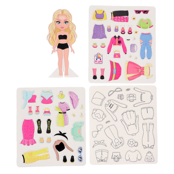 Магнитная игра &laquo;Модный домик:Лили&raquo;