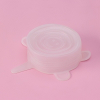 Набор крышек силиконовых Доляна &laquo;Черепашка&raquo;, 6 шт, d=19,2 см, d=15,7 см, d=14 см, d=11,2 см, d=9,2 см, d=6,2 см