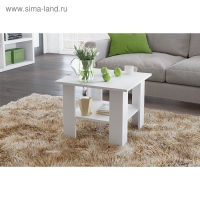 Стол журнальный Лофт, Белый Стол журнальный Лофт, Белый