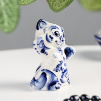 Сувенир &laquo;Кот Феликс&raquo;, 8 см, гжель