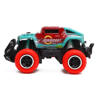 Джип радиоуправляемый &laquo;Граффити&raquo;, работает от батареек, цвет красный