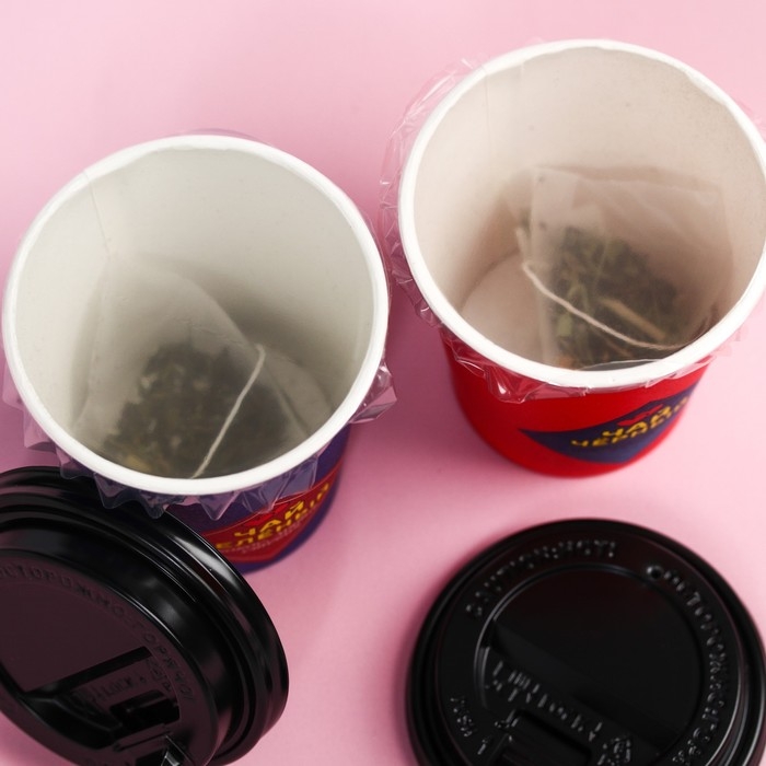 Подарочный набор &laquo;Любовь - это&raquo;: чай: зелёный и чёрный, 7 г. x 2 шт.