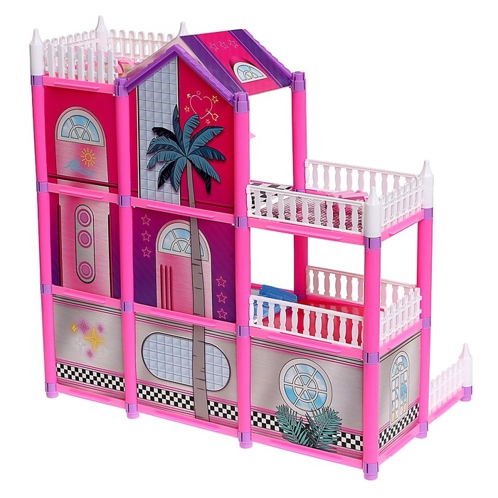 Кукольный домик &laquo;Яркая мечта&raquo;, с аксессуарами