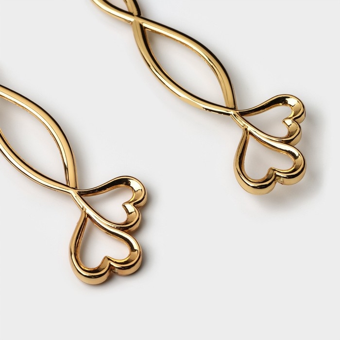 Набор для торта Elegance, 2 предмета: нож длина 28 см, лопатка длина 26 см, цвет золотой Набор для торта Elegance, 2 предмета: нож длина 28 см, лопатка длина 26 см, цвет золотой