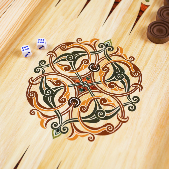 Нарды средние &laquo;Шторм не длится вечно&raquo; 50 &times; 50 см