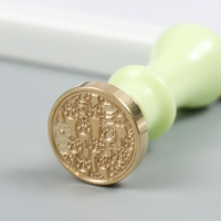 Печать для сургуча с пластиковой ручкой "Кошачьи лапки" 2,5х2,5 см Печать для сургуча с пластиковой ручкой "Кошачьи лапки" 2,5х2,5 см