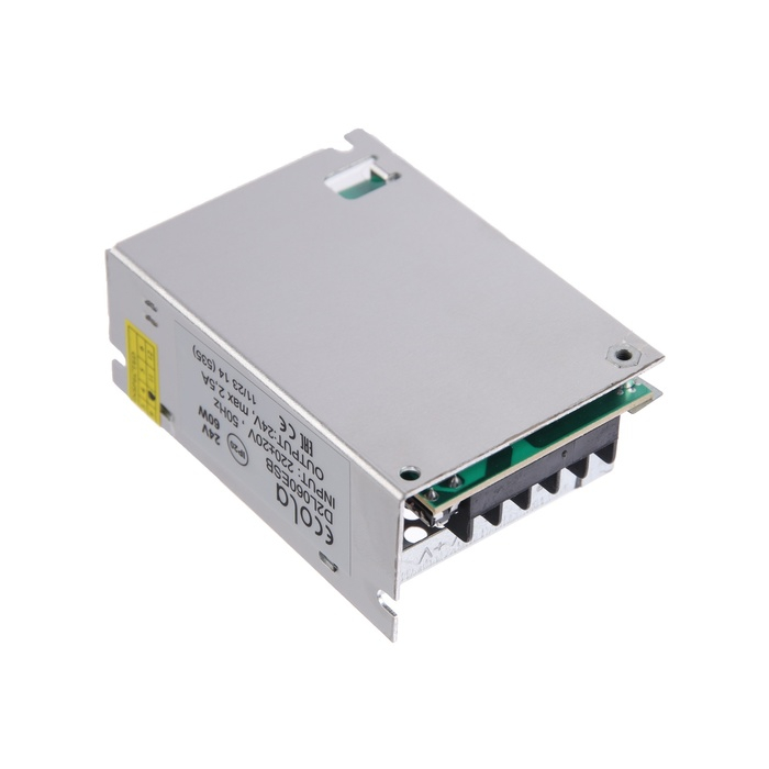 Блок питания Ecola для светодиодной ленты 24 В, 60 Вт, IP20 Блок питания Ecola для светодиодной ленты 24 В, 60 Вт, IP20