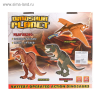 Динозавр &laquo;Рекс&raquo;, работает от батареек, световые и звуковые эффекты