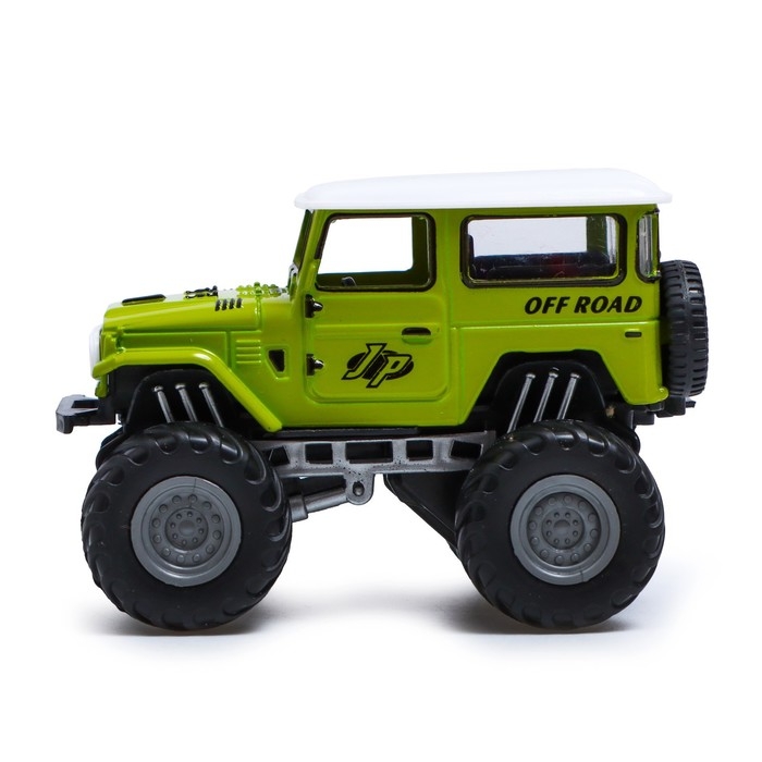 Машина металлическая &laquo;Биг-фут&raquo;, инерционная, цвет зелёный