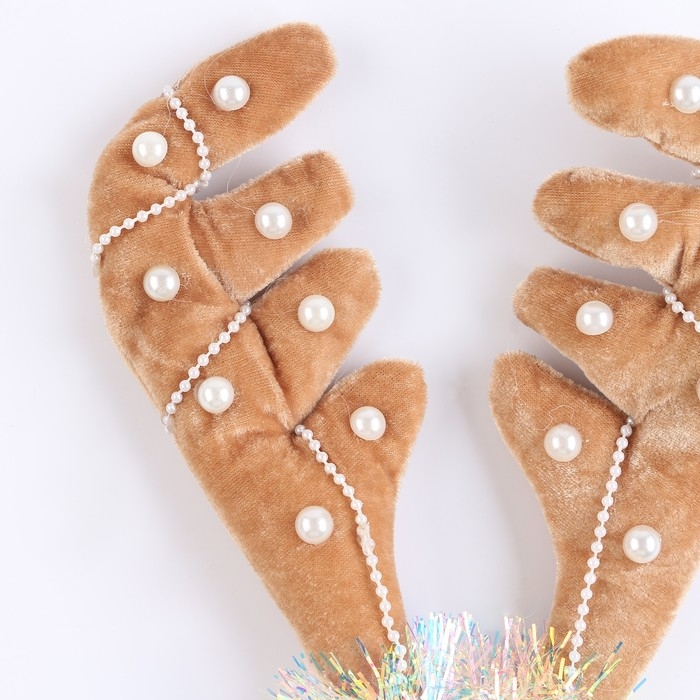 Карнавальный ободок &laquo;Новогодний олень&raquo;