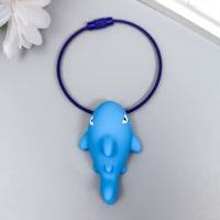 Брелок ПВХ на тросе "Зубастая акула" 9,5х5 см Брелок ПВХ на тросе "Зубастая акула" 9,5х5 см