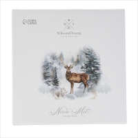 Тарелка новогодняя Wilson&Young &laquo;Зимний лес&raquo;, 20,4&times;2,2 см