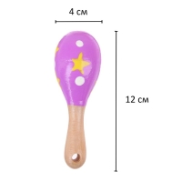 Маракас &laquo;Мини&raquo;, МИКС, длина: 12 см