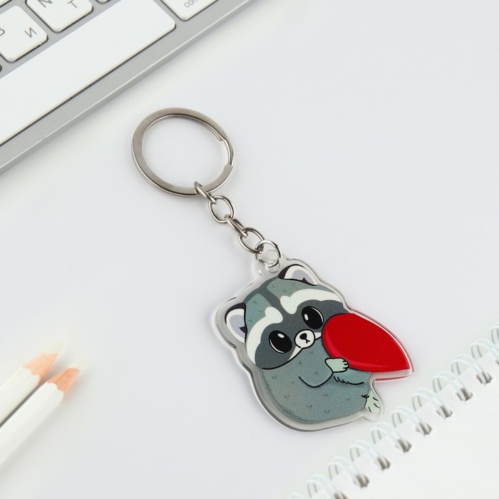 Парные брелоки &laquo;Енотики&raquo; набор, 2 шт.