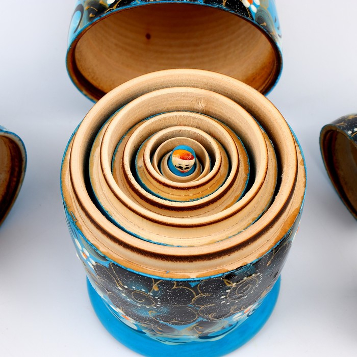 Матрёшка 7 в 1, расписная, цвета МИКС Матрёшка 7 в 1, расписная, цвета МИКС