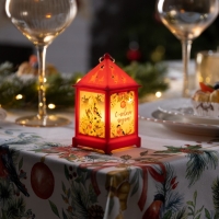 Светодиодная фигура «Красный фонарь со снегирями» 6.3 × 12 × 6.3 см, пластик, батарейки AG13х3 (в комплекте), свечение тёплое белое Светодиодная фигура «Красный фонарь со снегирями» 6.3 × 12 × 6.3 см, пластик, батарейки AG13х3 (в комплекте), свечение тёплое белое