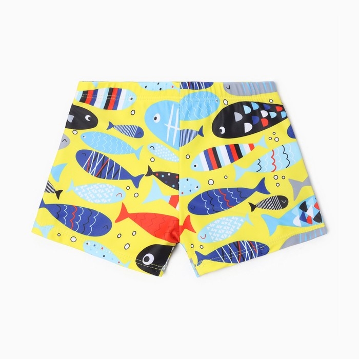Купальные трусы для мальчика MINAKU Купальные трусы для мальчика MINAKU "Рыбки", рост 146-152 (12)