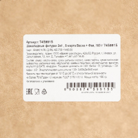 Шоколадные фигурки, 2 в 1 &laquo;8 марта Весна + Фея&raquo;,160 г