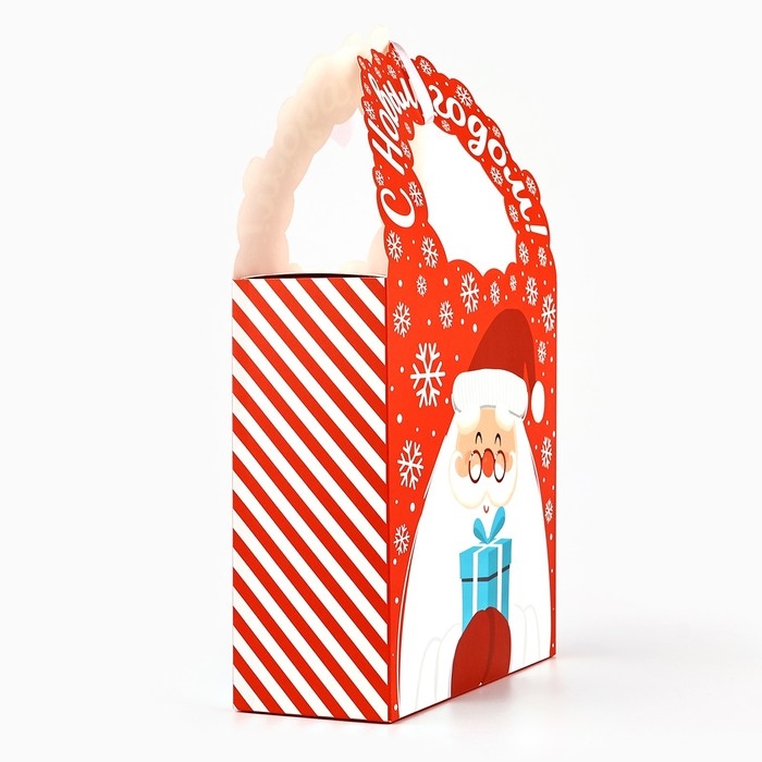 Коробка новогодняя складная &laquo;Подарок от Деда Мороза&raquo; 18.4 х 30.4 х 7.3 см, Новый год