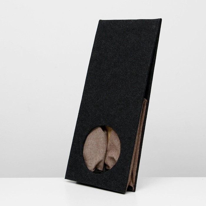 Дом для кошек с когтеточкой, раскладной, 51 х 35,5 х 73 см, микс Дом для кошек с когтеточкой, раскладной, 51 х 35,5 х 73 см, микс