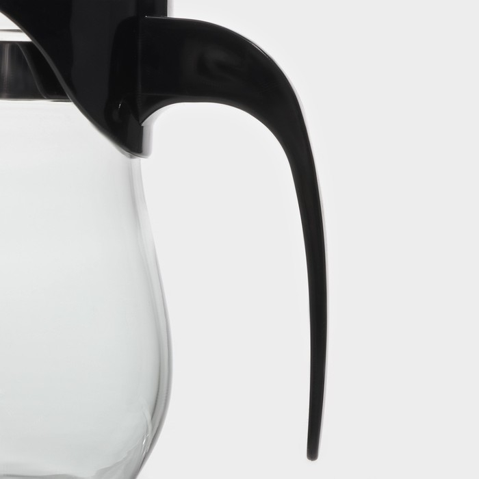 Чайник стеклянный заварочный Magistro &laquo;Мехико&raquo;, 350 мл, с металлическим ситом, пластиковая колба