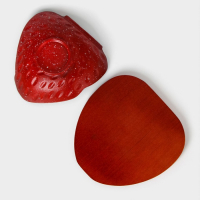 Блюдо для подачи чугунное &laquo;Антиквариат&raquo;, d=20 см, на деревянной подставке