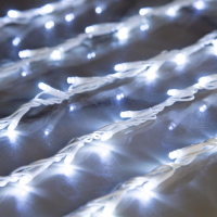 Гирлянда &laquo;Водопад&raquo; 2 &times; 3 м, IP44, УМС, белая нить, 800 LED, свечение белое, 8 режимов, 220 В